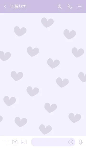 [LINE着せ替え] 132.24_パープル4-3の画像3