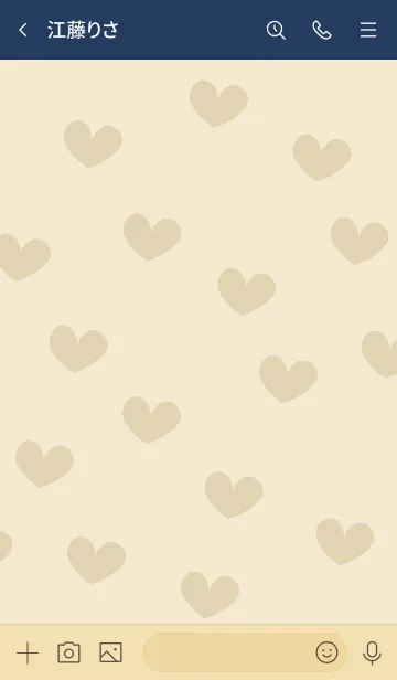 [LINE着せ替え] A32.26_ベージュ5-6の画像3