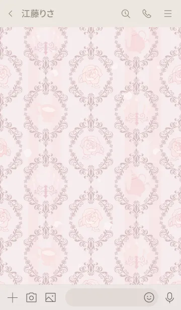 [LINE着せ替え] 大人可愛い童話着せかえ◆美女と野獣の画像3