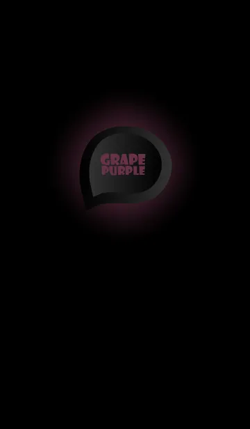 [LINE着せ替え] grape purple Button In Black V.5 (JP)の画像1