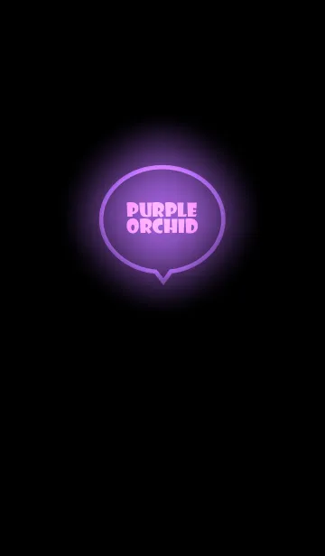 [LINE着せ替え] Orchid Purple Neon Theme Vr.1 (JP)の画像1