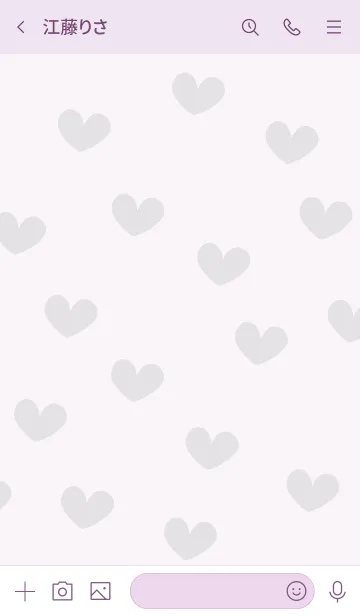 [LINE着せ替え] A32.26_パープル3-9の画像3