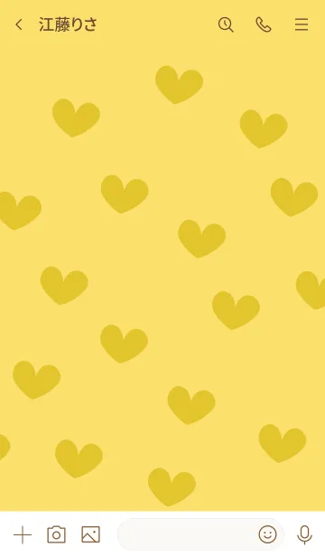 [LINE着せ替え] 532.25_イエロー1-9の画像3