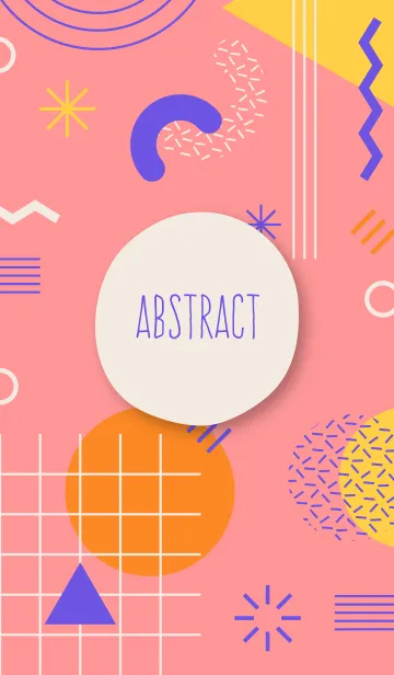 [LINE着せ替え] Abstract Geo Full Monaの画像1