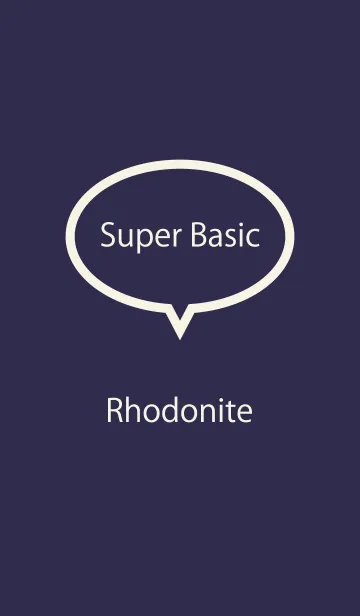 [LINE着せ替え] Super Basic Rhodoniteの画像1