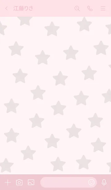 [LINE着せ替え] n33_26_ピンク5-3の画像3