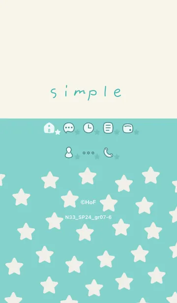 [LINE着せ替え] N33_24_グリーン7-6の画像1