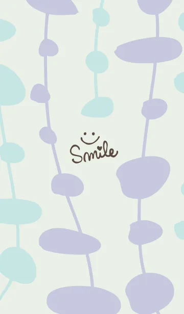 [LINE着せ替え] 可愛いカラー パープルの画像1