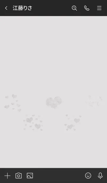 [LINE着せ替え] 推し色みつけた！黒の95の画像3