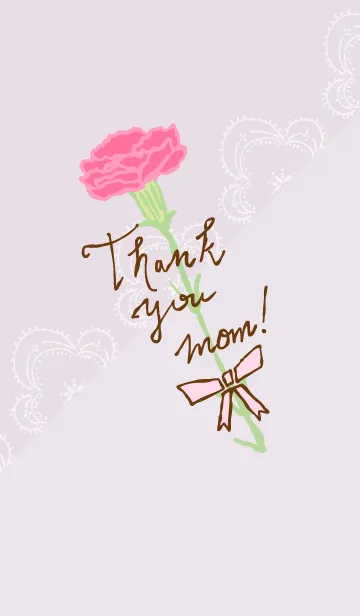 [LINE着せ替え] お母さんありがとう カーネーション20の画像1