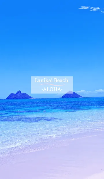 [LINE着せ替え] Lanikai Beach -ALOHA - 4の画像1