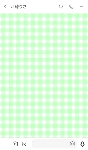 [LINE着せ替え] Gingham Check Theme ♡ -2021- 73の画像3