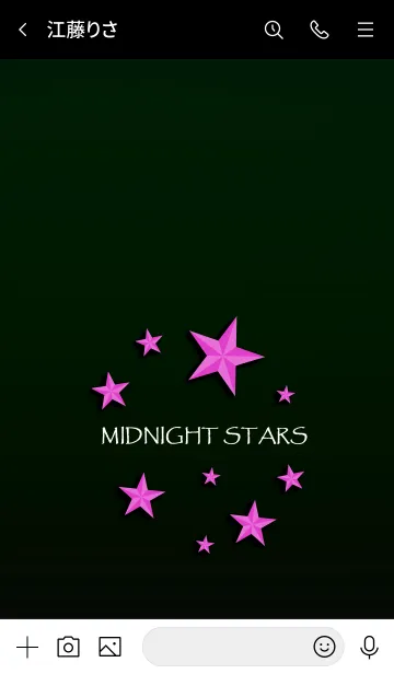 [LINE着せ替え] ミッドナイト 21の画像3