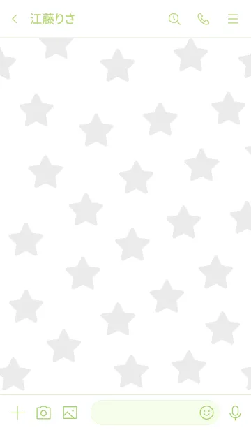 [LINE着せ替え] A33.26_グリーン4-9の画像3