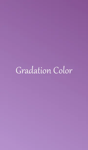 [LINE着せ替え] Gradation Color *Purple 4*の画像1