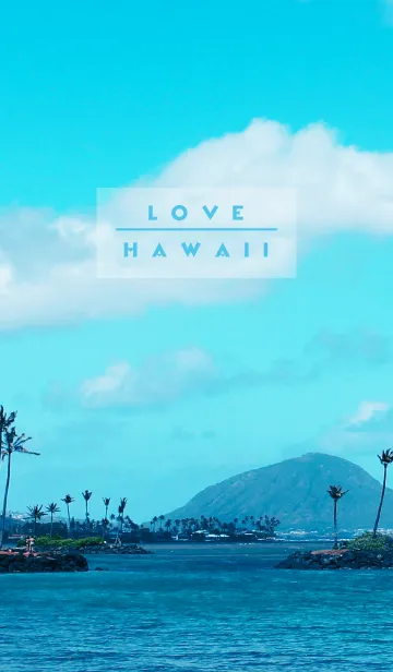[LINE着せ替え] I LOVE HAWAII -MEKYM- 40の画像1