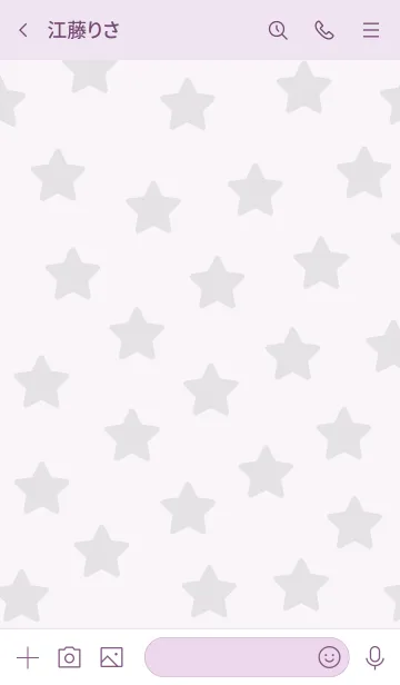 [LINE着せ替え] n33_26_パープル3-9の画像3