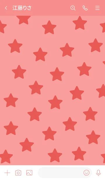 [LINE着せ替え] a33_25_レッド1-9の画像3