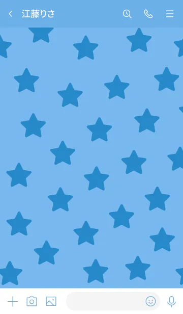 [LINE着せ替え] 533.25_ブルー1-9の画像3