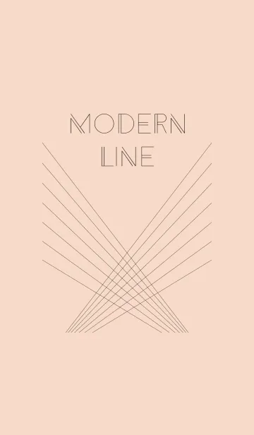 [LINE着せ替え] Modern Line : PINK.の画像1