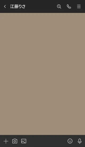 [LINE着せ替え] A34.15_ベージュ4 黒/白2-3の画像3