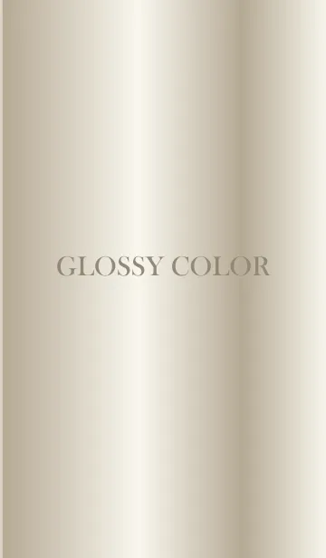 [LINE着せ替え] GLOSSY COLOR - Champagne Gold 5 -の画像1