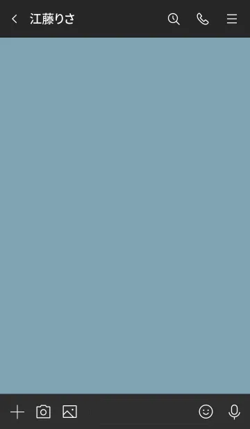 [LINE着せ替え] n34_07_シアン 黒/白2-6の画像3