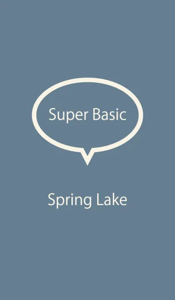 [LINE着せ替え] Super Basic Spring Lakeの画像1