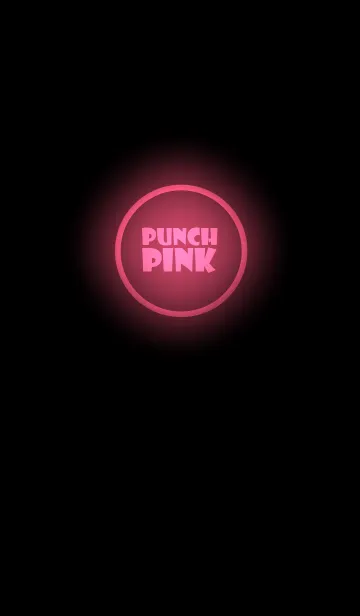 [LINE着せ替え] Punch Pink Neon Theme Ver.2(JP)の画像1