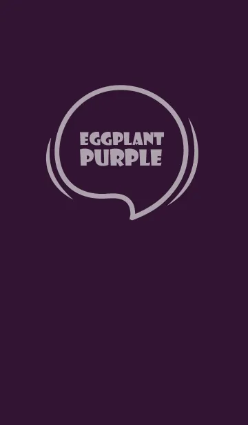 [LINE着せ替え] Love Eggplant Purple Theme Vr.7 (JP)の画像1