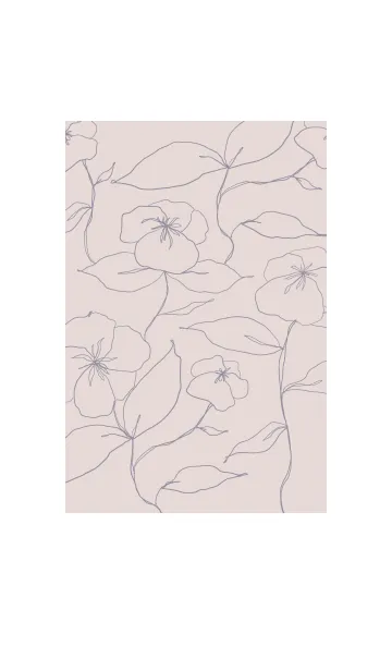 [LINE着せ替え] おしゃれ女子の為のflower drawingの画像1