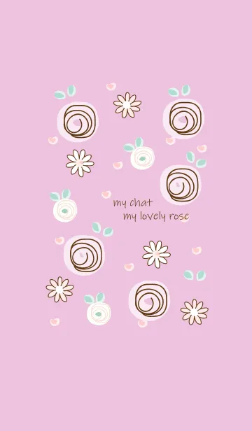 [LINE着せ替え] Purple roses 5 :)の画像1