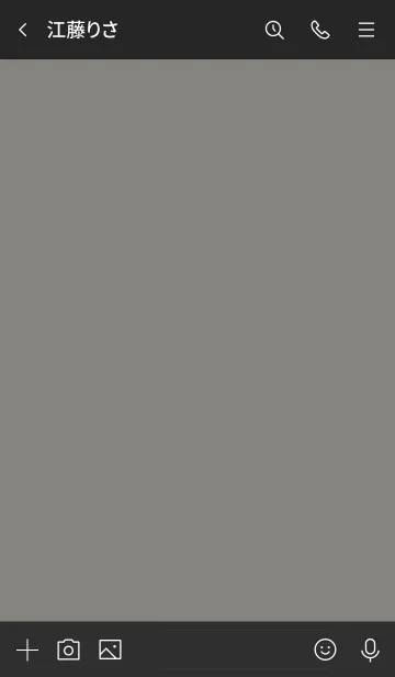 [LINE着せ替え] A34.15_スモーキーアッシュ 黒/白2-9の画像3