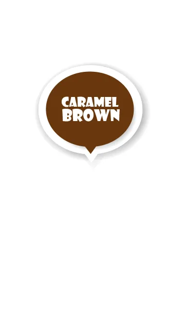 [LINE着せ替え] Caramel Brown Button In White V.4 (JP)の画像1