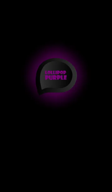 [LINE着せ替え] lollipop purple  In Black Ver.5 (JP)の画像1