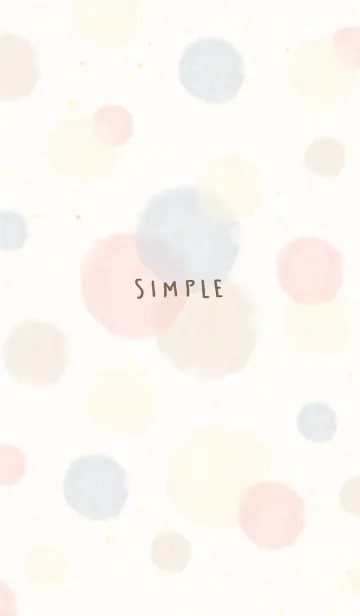 [LINE着せ替え] シンプル 水彩7の画像1