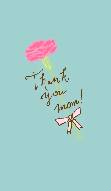 [LINE着せ替え] お母さんありがとう カーネーション12の画像1