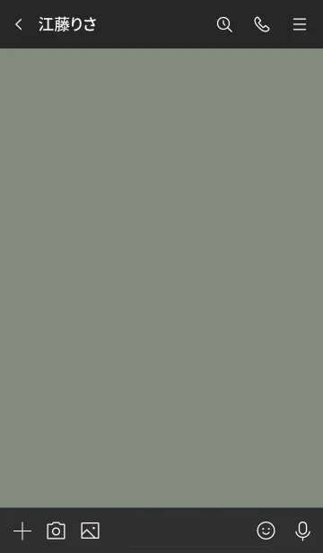 [LINE着せ替え] A35.15_スモーキーMアッシュ 黒/白2-3の画像3