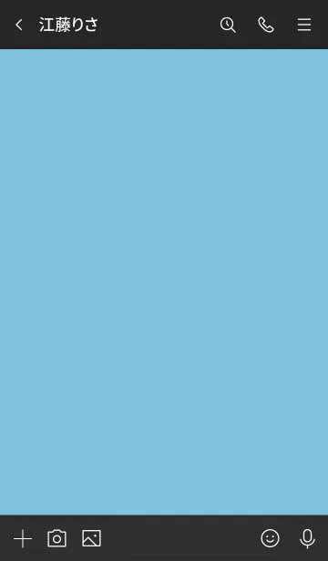 [LINE着せ替え] N35_03_シアン 黒/白2-3の画像3