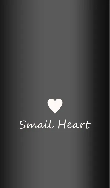 [LINE着せ替え] Small Heart *GlossyBlack 5*の画像1