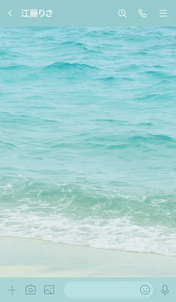 [LINE着せ替え] HAWAIIAN SEASIDE.MEKYMの画像3