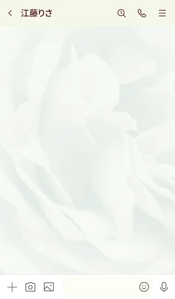 [LINE着せ替え] ～Flower♥グリーン16～の画像3