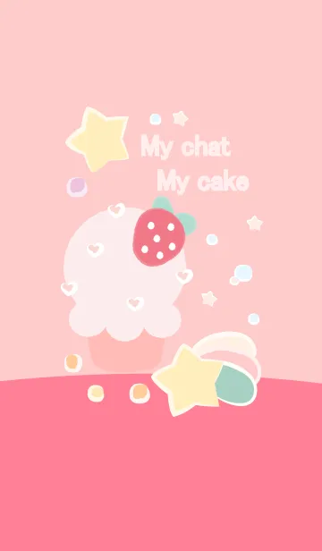 [LINE着せ替え] My chat my cake 65の画像1