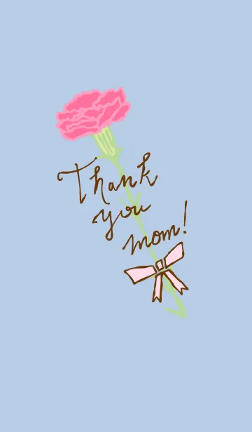 [LINE着せ替え] お母さんありがとう カーネーション9の画像1