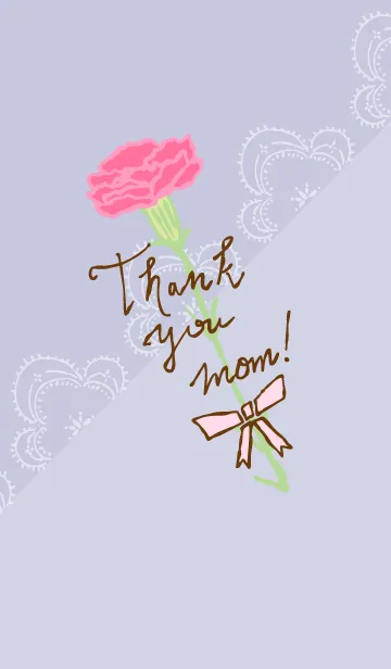 [LINE着せ替え] お母さんありがとう カーネーション28の画像1