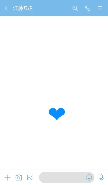 [LINE着せ替え] ザ シンプル ミニ ハート 8の画像3