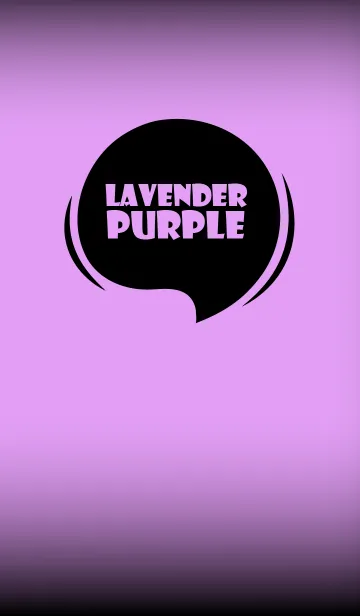 [LINE着せ替え] lavender purple And Black Vr.7 (JP)の画像1