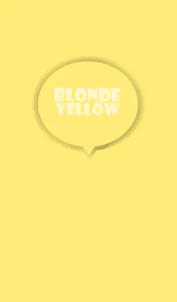 [LINE着せ替え] Love Blonde Yellow Button Theme V.4 (JP)の画像1