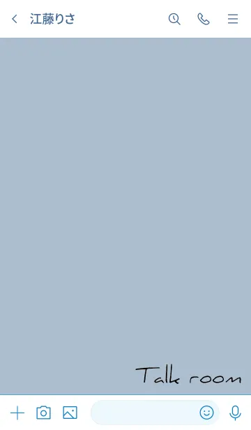 [LINE着せ替え] ネイビー : Triangleの画像3