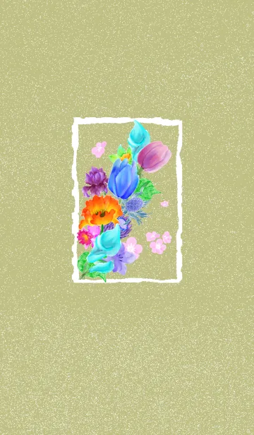 [LINE着せ替え] 花はな花きせかえの画像1